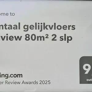 Frontaal Gelijkvloers Seaview 80m² 2 Slp Appartement Oostende