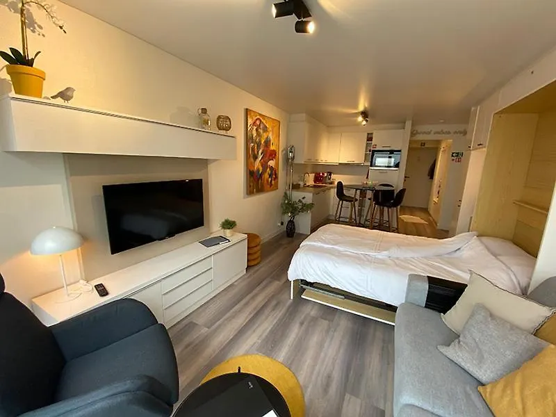 Moderne studio aan zee Appartement Oostende België